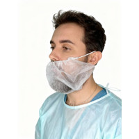 Наборідник одноразовий Polix PRO&MED™ 100 шт/пач зі спанбонду білий 30051960010