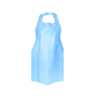 Фартух ПЕ 90*160/50 (10уп*20шт/ящ) синій колір pe9016050s