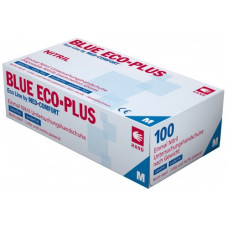Рукавички ECO-PLUS діагностичні оглядові нестерильні нітрилові неопудрені 01198-M