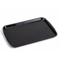 Поднос Gastroplast Fast Food ABS с ручками 320х440 мм черный GT-3244BLK