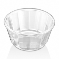 Рамекін для соусу - джему круглий із полікарбонату Gastroplast Ø 56 мм прозорий GS-06