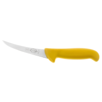 Нож обвалочный DICK ErgoGrip 130 мм жесткий изогнутое лезвие желтый 82991130-02