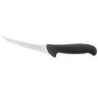 Ніж обвалювальний DICK ErgoGrip 150 мм жорсткий вигнуте лезо чорний 82991150-01