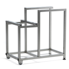 Мобільна підставка для овочерізок, 666x686x(H)400мм 1050063 Hendi Stainless steel