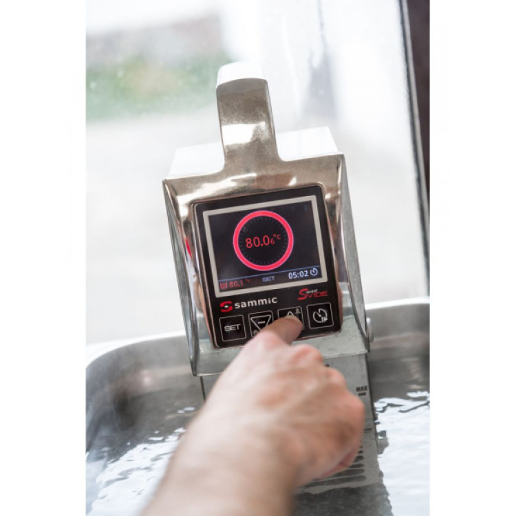 Погружной термостат для приготовления пищи Sous Vide 9 на макс 56 литров функция Bluetooth 1180140 Hendi