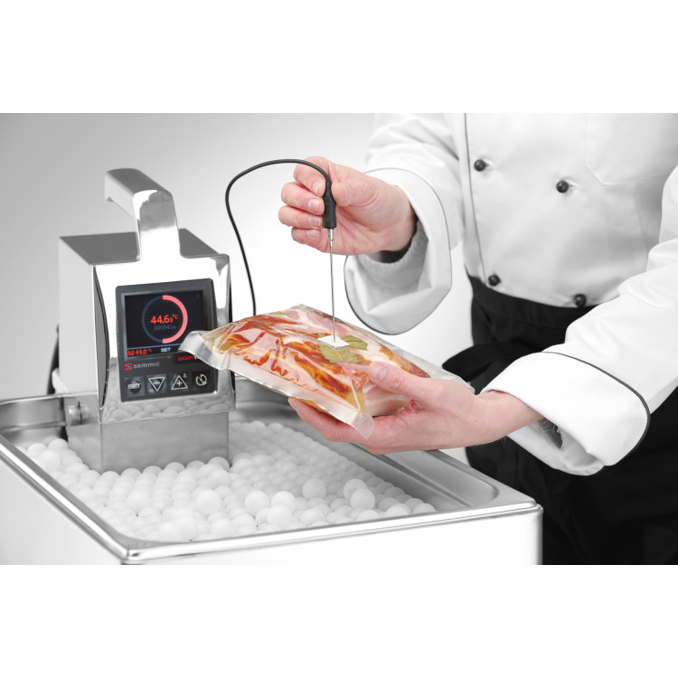 Погружной термостат для приготовления пищи Sous Vide 9 на макс 56 литров функция Bluetooth 1180140 Hendi