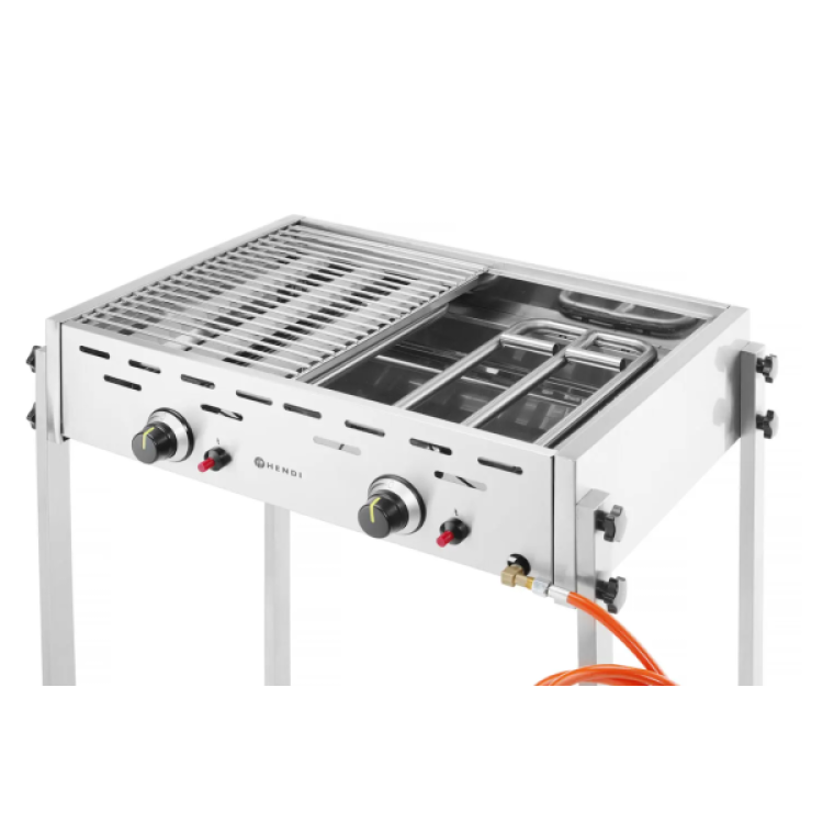 Гриль газовый Roast-Master Pro Hendi 11,6kW 790x560x(H)900 мм 148808
