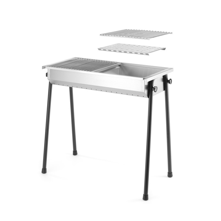Гриль Patio 2x 345x345 мм 770x380x840(H) мм 150603 Hendi