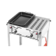 Гриль газовий Roast-Master Maxi 50/50 Hendi 11kW 850x675x(H)600 мм 154540