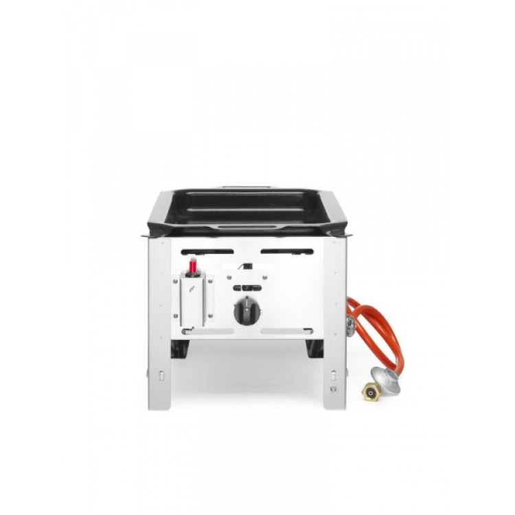 Сковорода газова Bake Master MINI GN1/1 - настільна 5 8 кВт 340x540x300(H) мм 154601 Hendi