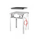 Гриль газовый Grill Master MAXI GN 2/1 - напольный 9,2 кВт 650x540x840(H) мм 154717 Hendi