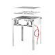 Гриль газовый Roast-Master Maxi 11,6 кВт 650x540x(H)840 мм 154878 Hendi
