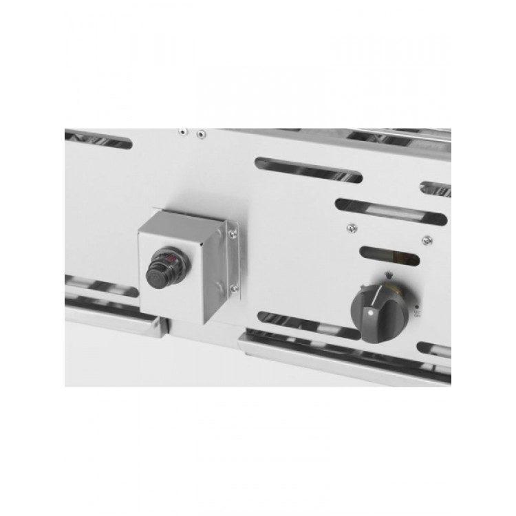 Гриль газовый Master Quattro 1270x525x(H)840 мм 22 кВт 154908 Hendi