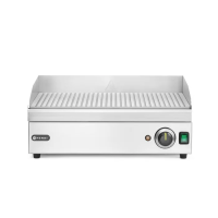 Поверхня для смаження-гриль - рифлена Kitchen Line 220-240В/2400Вт 527x404x(H)233 мм 154953 Hendi