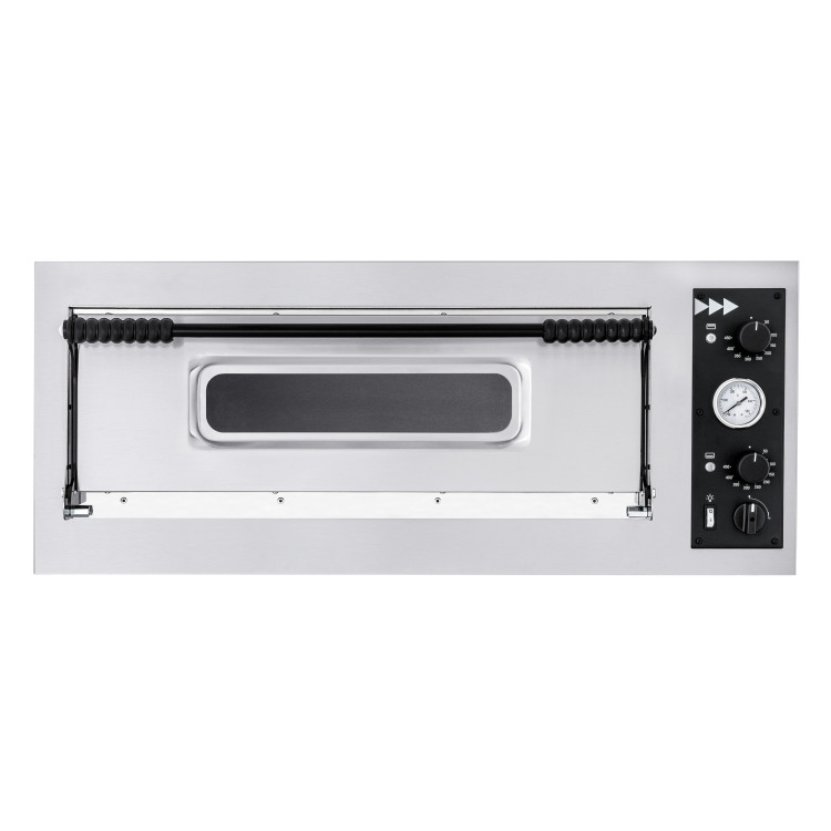Піч для піци Basic 4, Prismafood, 400V/4700W, 975x814x(H)413mm 1F010055 Hendi Stal nierdzewna