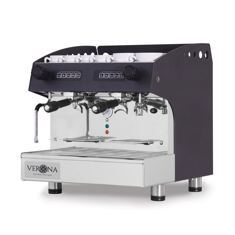 Кавомашина JULIA Compact 2 групи автоматична чорна 207499 Hendi