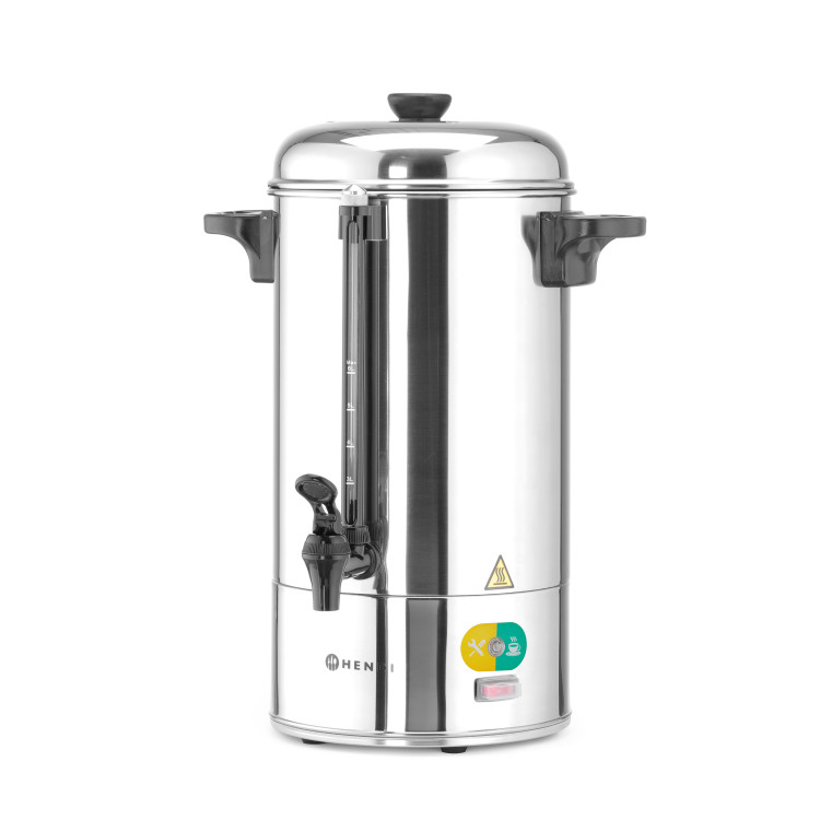 Кип'ятильник - машина кавоварки з одиночними стінками - 6 L - 230V / 1500W - 340x227x(H)468 мм 208007 Hendi