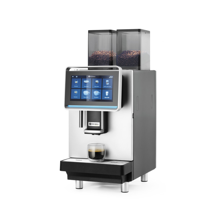 Автоматична кавоварка CoffeeMatic з сенсорним екраном Hendi 230V/2900W 340x540x(H)830 мм 209073