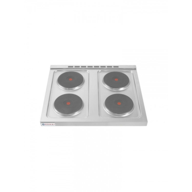 Плита електрична 4-х конфоркова Kitchen Line на відкритому модулі 226223 Hendi