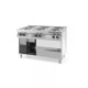 Плита електрична 6-ти конфоркова Kitchen Line на відкритому модулі 226230 Hendi
