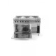 Плита електрична 6-ти конфоркова Kitchen Line з електричною конвекційною духовою шафою GN 1/1 226247 Hendi
