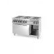 Плита електрична 6-ти конфоркова Kitchen Line з електричною конвекційною духовою шафою GN 1/1 226247 Hendi