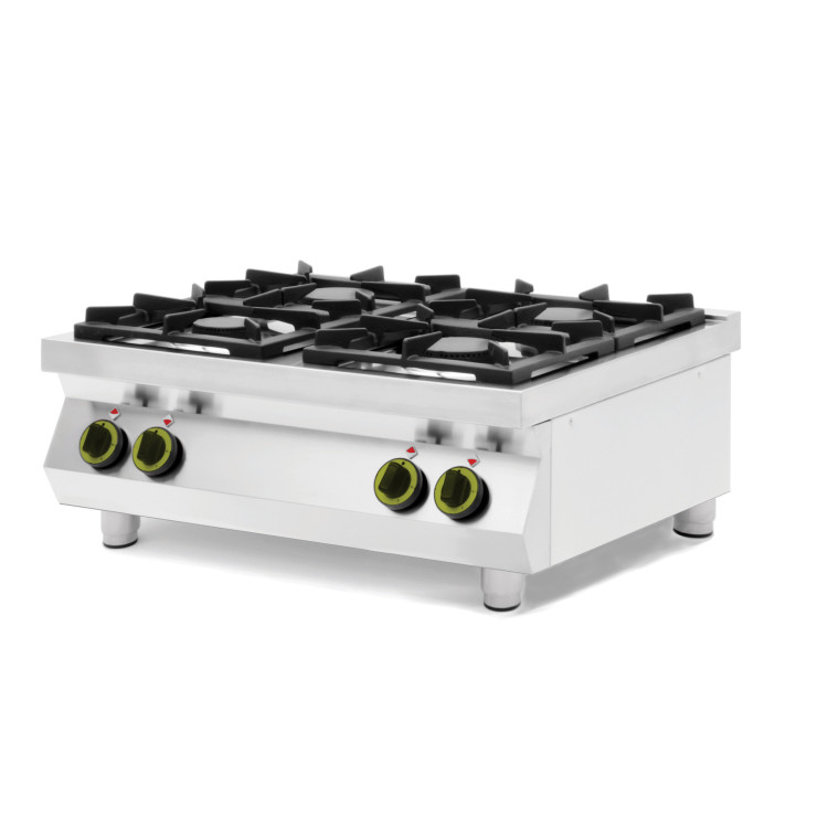Плита газова 4-х конфоркова Kitchen Line настільна 227381 Hendi