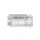 Стіл холодильний Kitchen Line 600 - 3-дверний з бічним розташуванням агрегату 233382 Hendi