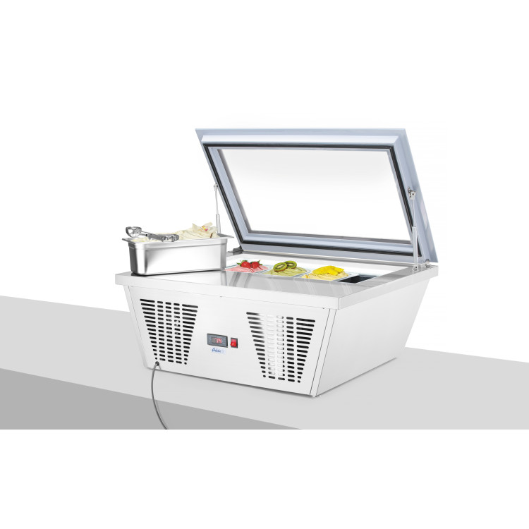 Вітрина морозильна настільна Arktic 220-240V/210W 800x680x(H)670 мм 233689 Hendi