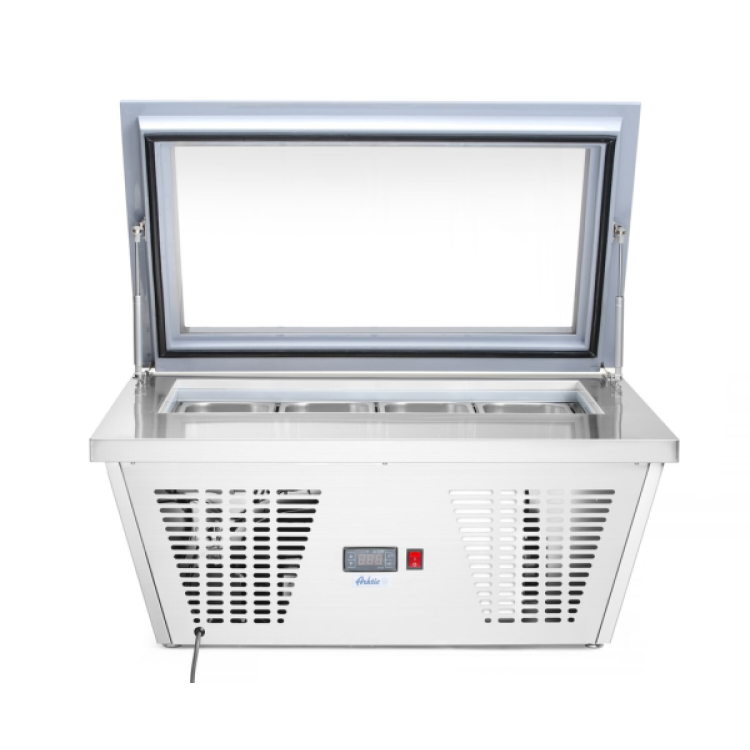 Вітрина морозильна настільна Arktic 220-240V/210W 800x680x(H)670 мм 233689 Hendi