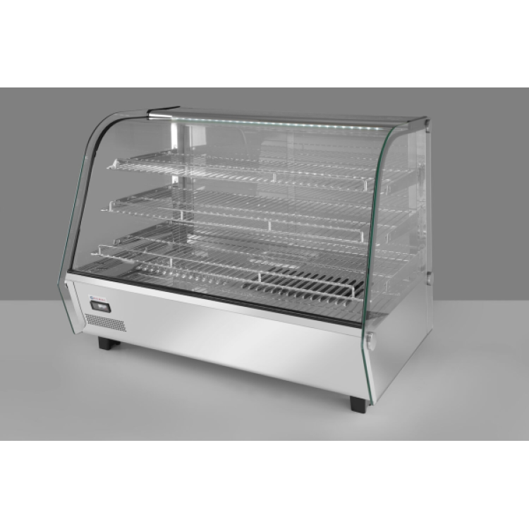 Вітрина теплова настільна - 160 л 230V/1500W 885x570x(H)680 мм 233733 Hendi
