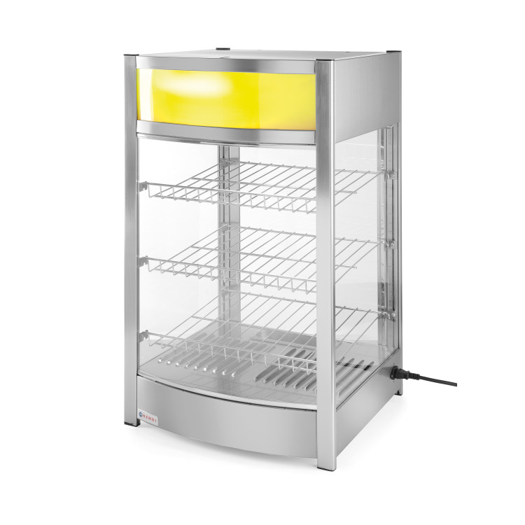 Вітрина теплова настільна - 97 л 230V/800W 460x467x(H)785 мм 233740 Hendi