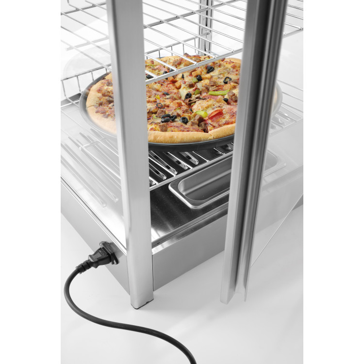 Вітрина теплова настільна - 97 л 230V/800W 460x467x(H)785 мм 233740 Hendi