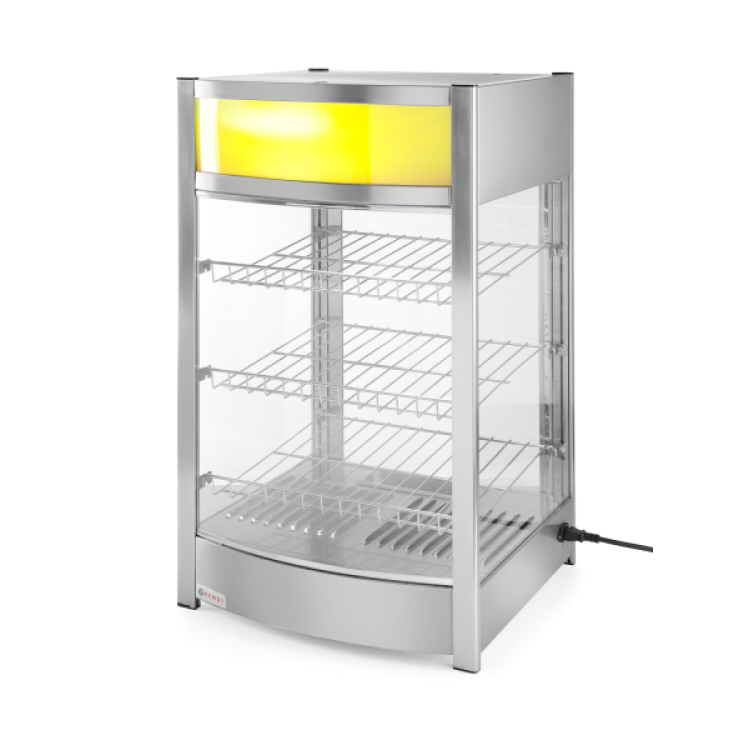 Вітрина теплова настільна - 97 л 230V/800W 460x467x(H)785 мм 233740 Hendi