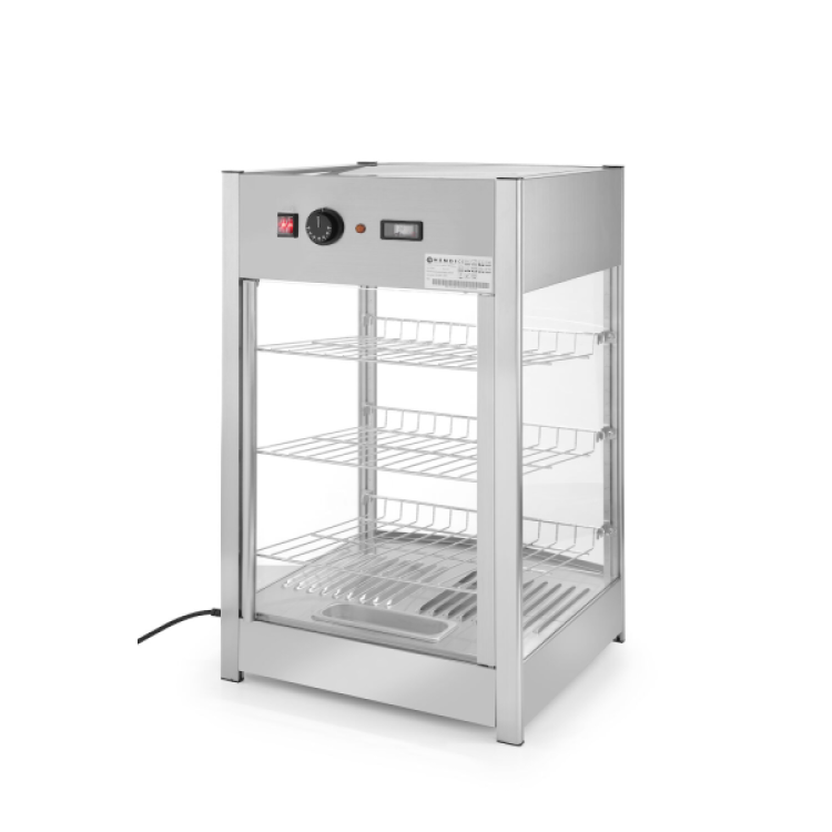 Вітрина теплова настільна - 97 л 230V/800W 460x467x(H)785 мм 233740 Hendi