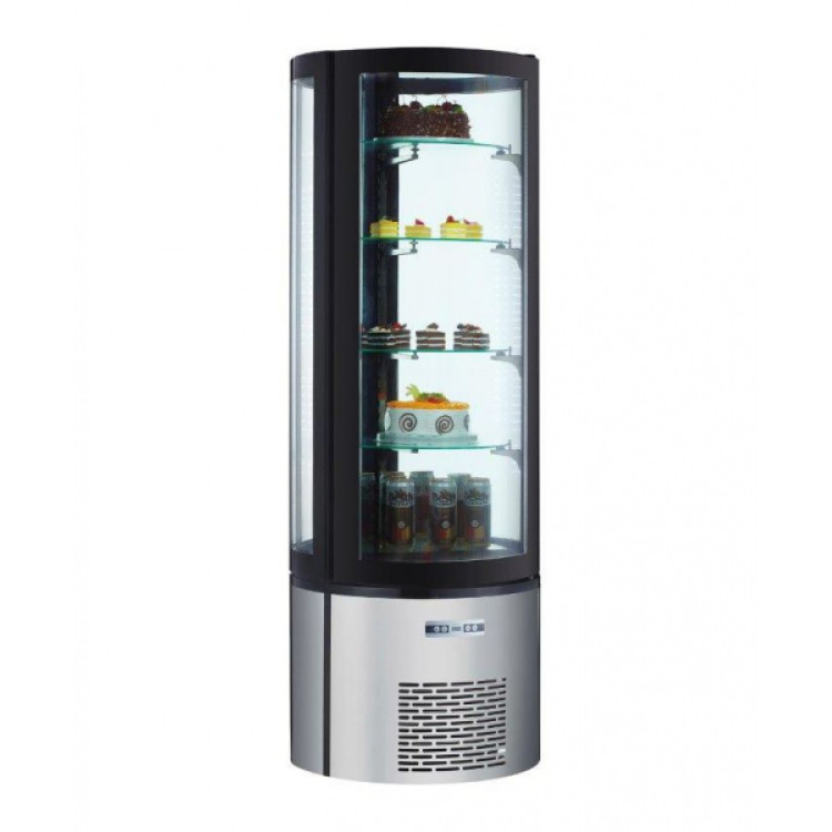 Холодильная витрина круглая 360 л Ø680x(H)1750 мм 233832 Hendi