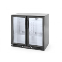 Шкаф холодильный 2-дверный 228 л - 230V / 215W - 2/10˚C - 900x500x(H)900 мм 235829 Hendi