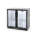 Шафа холодильна 2-дверна 228 л - 230V / 215W - 2/10˚C - 900x500x(H)900 мм 235829 Hendi
