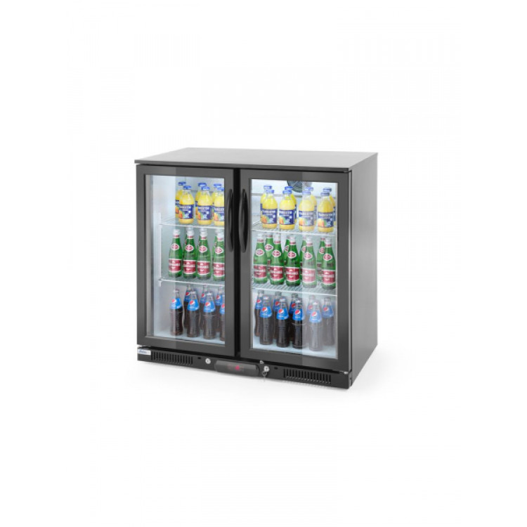 Шафа холодильна 2-дверна 228 л - 230V / 215W - 2/10˚C - 900x500x(H)900 мм 235829 Hendi