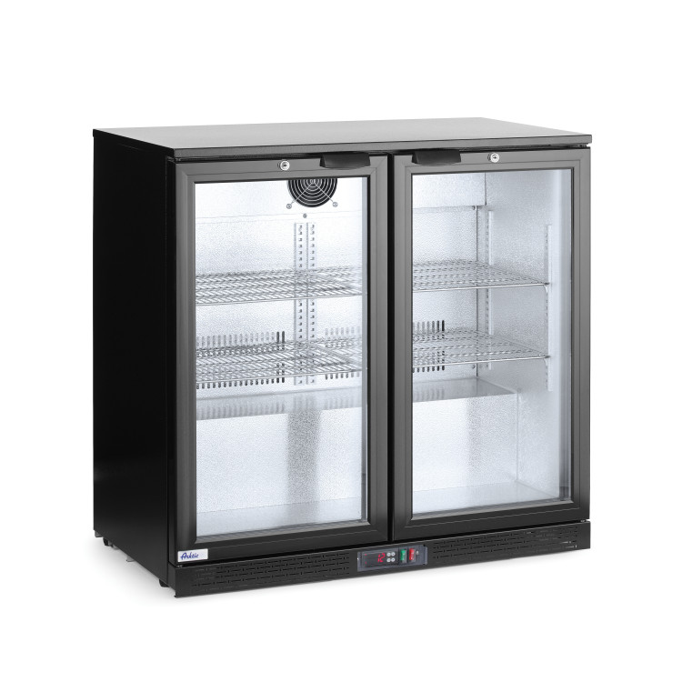 Шафа холодильна 2-дверна 228 л - 230V / 215W - 2/10˚C - 900x500x(H)900 мм 235829 Hendi