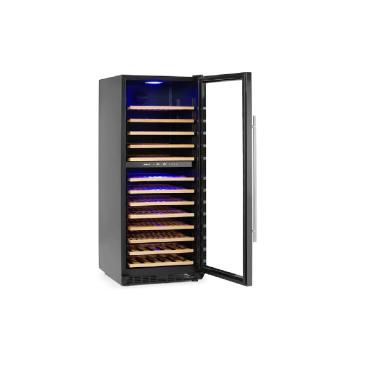 Холодильники для вина подвійної зони 135 пляшок Arktic 387L 220-240V/130W 595x680x(H)1625 мм 237564 Hendi