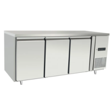 Морозильний стіл 3-дверний 420 л, Arktic, Profi Line, GN 1/1, 334 л, 1796х700х(В) 879 мм 238141 Hendi