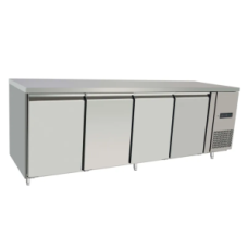 Холодильний стіл, 4-дверний, Arctic, Profi Line, GN 1/1, 450 л, 230 В/400 Вт, 2230 x 700 x (В) 850 мм 238158 Hendi
