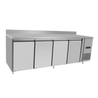 Холодильний стіл, 4-дверний, Arctic, Profi Line, GN 1/1, 450 л, 230 В/400 Вт, 2230 x 700 x (В) 850 мм 238165 Hendi