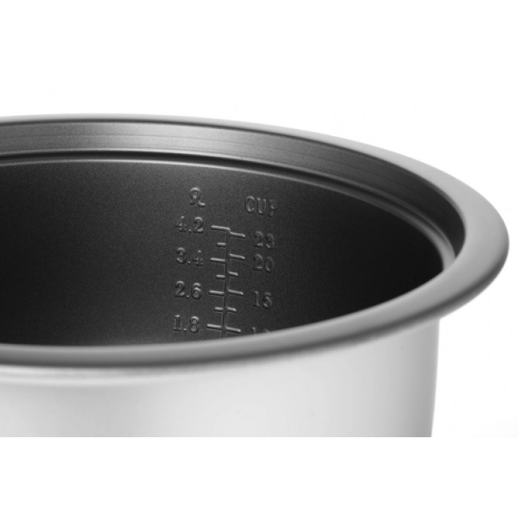 Рисоварка 4,2 л Hendi Kitchen Line 230V/1550W 420x380x(H)240 мм 240441