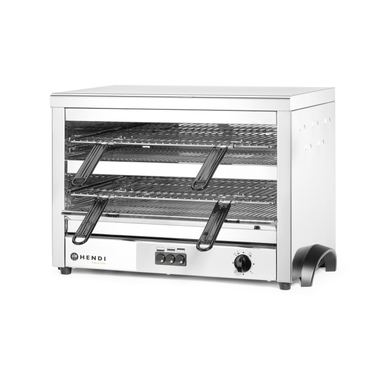 Гриль кварцевый Maxi GN 1/1 Hendi 400V/4500W 682x528x(H)455 мм 264331 Hendi