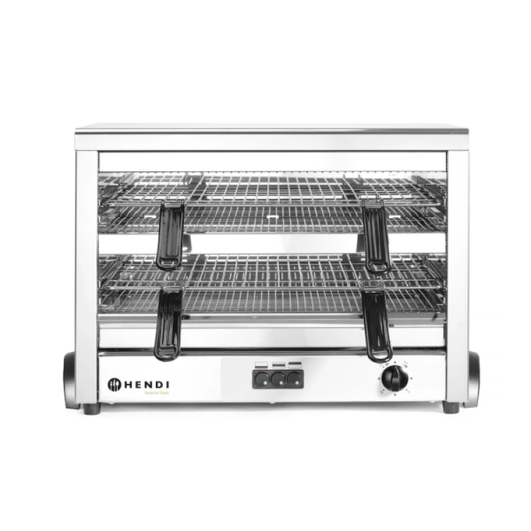 Гриль кварцевый Maxi GN 1/1 Hendi 400V/4500W 682x528x(H)455 мм 264331 Hendi