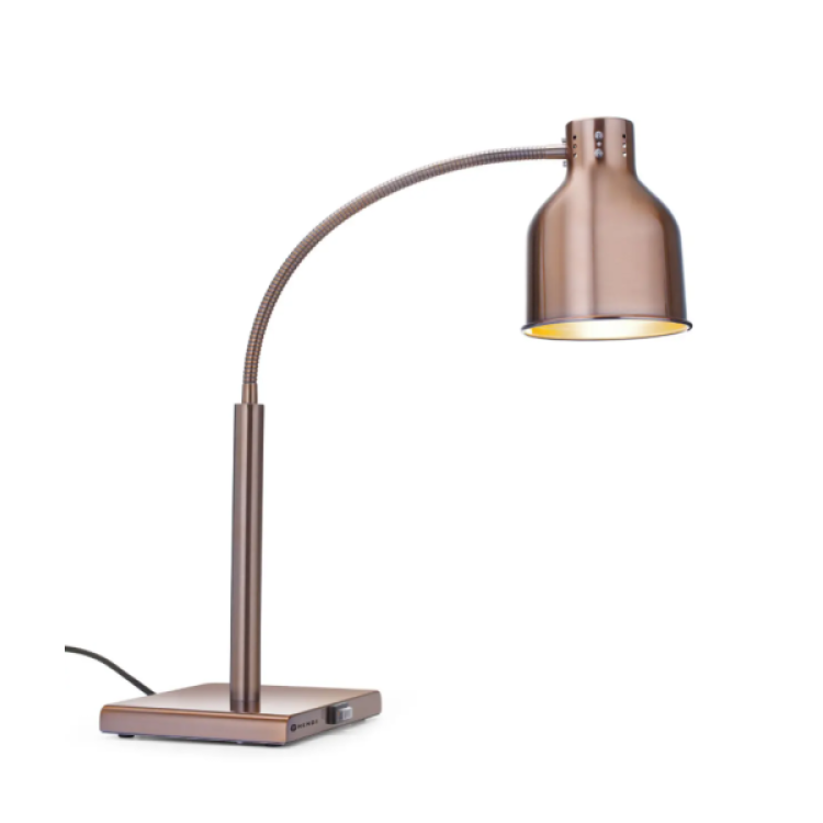 Лампа для підігріву страв, мідна, гнучка, 220-240В/250Вт, 268x200x(H)660мм 273753 Hendi