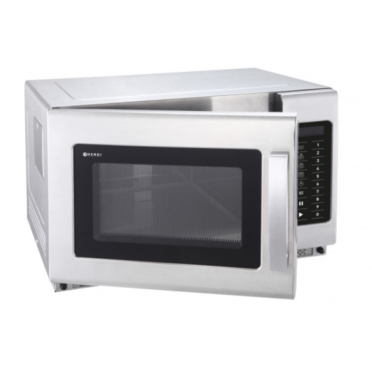 Мікрохвильова піч з можливістю програмування Hendi 34L 230V/3000W 574x528x(H)368 мм 281369