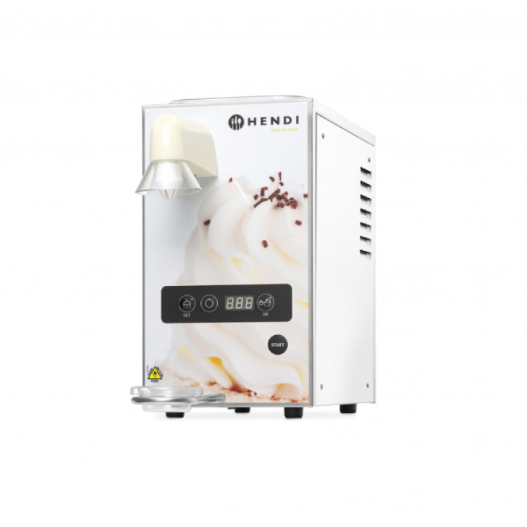 Машина для збивання вершків електронний Hendi 2,5 230V/500W 400x230x(H)430 мм 290934